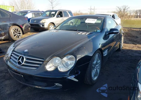 2003 Mercedes-Benz Sl 500 z USA, uszkodzony, nr VIN WDBSK75F73F043193